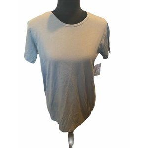 🎀 LuLaRoe Gracie Tunic Top Gray Short Sleeve